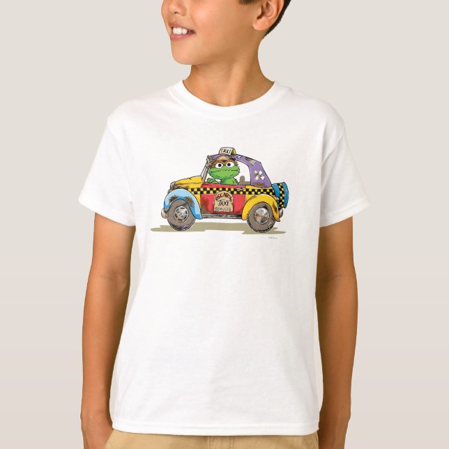 T-shirt Taxi vintage Oscar (Devant)