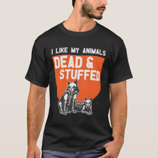 T-shirt Taxidermie Et Taxidermiste Animal Stuffer Plaisant