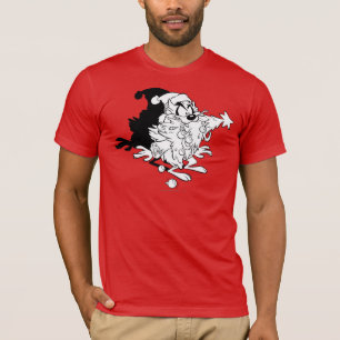 T-shirt TAZ™ mange un sapin de Noël