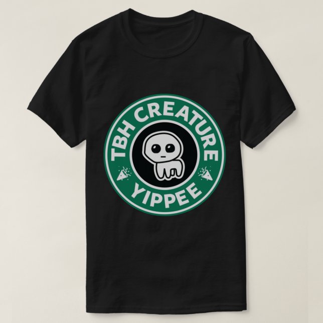 T-shirt TBH Creature LOGO meme (Design devant)