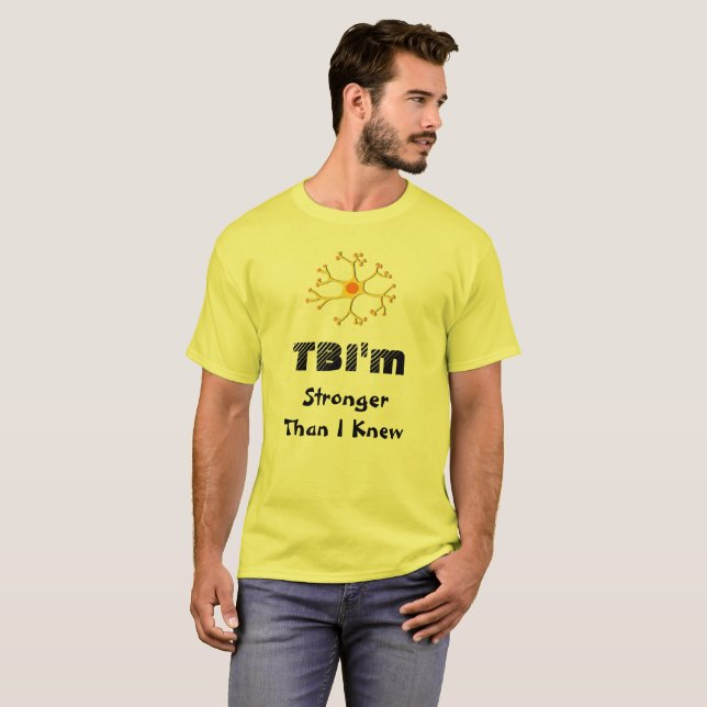 T-shirt TBI est plus fort que je ne le savais (Devant entier)