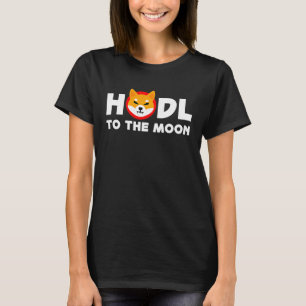 T-shirt TCAC Distresse Shiba Inu HODL Shib Coin À M
