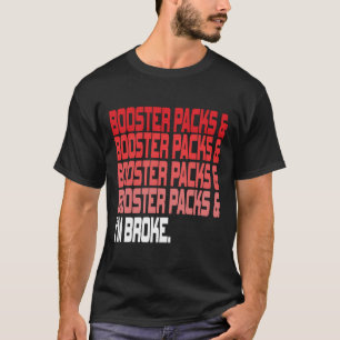 T-shirt Tcg Trading Card Jeu - Funny Booster Packs Shirt