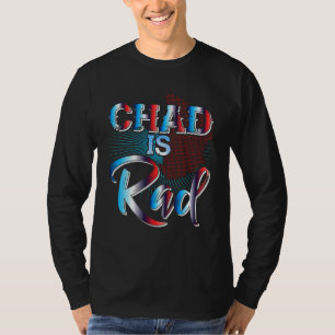 T-shirt Tchad Est Rad Tchad Pays Vêtements Pays Tchad