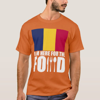 T-shirt Tchad souvenir nourriture voyage amis