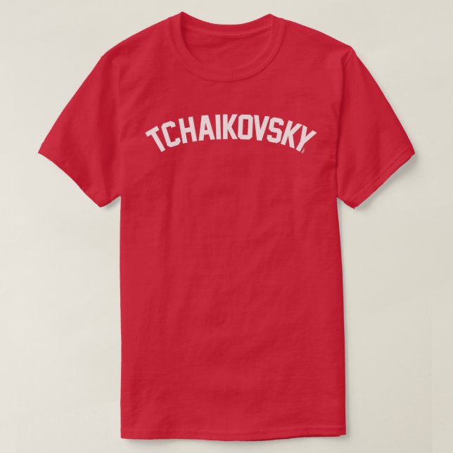 T-SHIRT TCHAIKOVSKY EST (Design devant)
