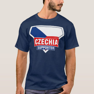 T-shirt Tchechia Super Drapeau Supporter