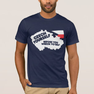 T-shirt Tchèque vous-même