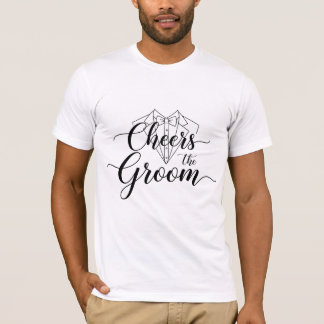 T-shirt Tchin au marié noeud papillon smoking enterrement