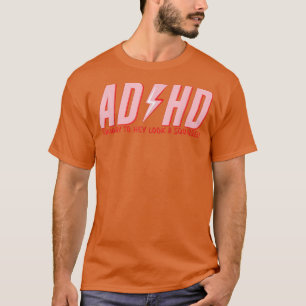 T-shirt TDAH Autoroute Pour Hé Regardez Un Écureuil, Drôle