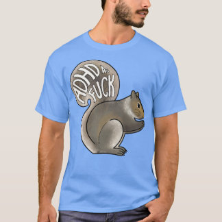 T-shirt TDAH en écureuil
