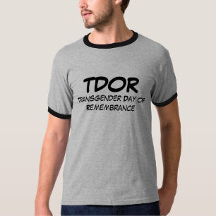 T-shirt TDOR, jour de transsexuel de souvenir