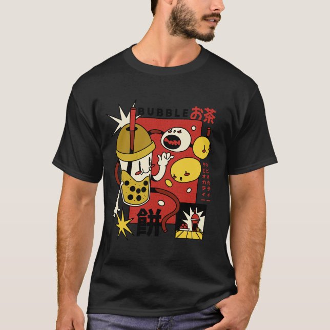T-shirt  té de burbujas (Devant)