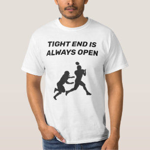 T-shirt TE est toujours ouvert