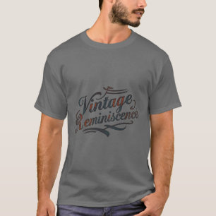T-shirt Te réminiscence Vintage intemporelle