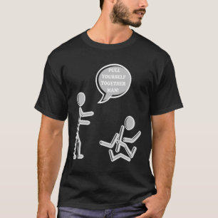 T-shirt Te serrer les coudes amusants Sarcasme Gif Sarcast