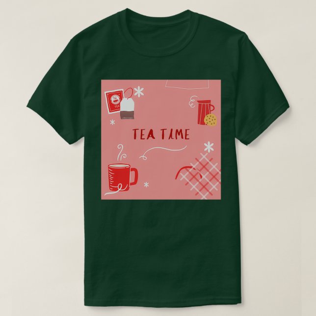T-shirt Tea Cup 13 (Design devant)