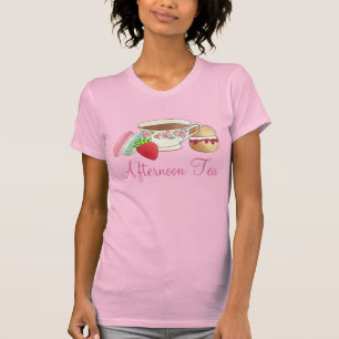 T-shirt Tea Party Macarons Tea Party Scone
