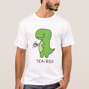 T-shirt Tea-Rex, dinosaure mignon, dino amoureux drôle