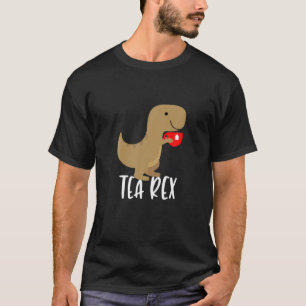 T-shirt Tea Rex T Funny Cute Tyrannosaurus Dino Tee