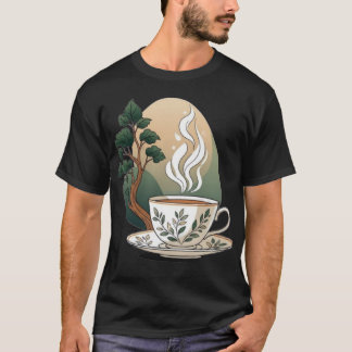 T-shirt Tea Time Botanical