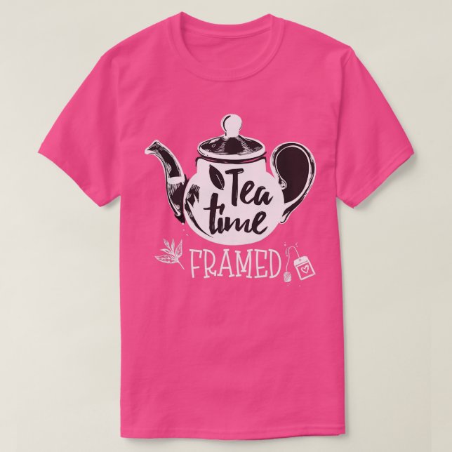 T-shirt Tea Time Frame 3 (Design devant)