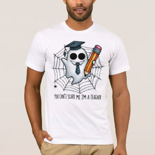 T-shirt Teach & Terror - Les fantômes n’ont pas de chance