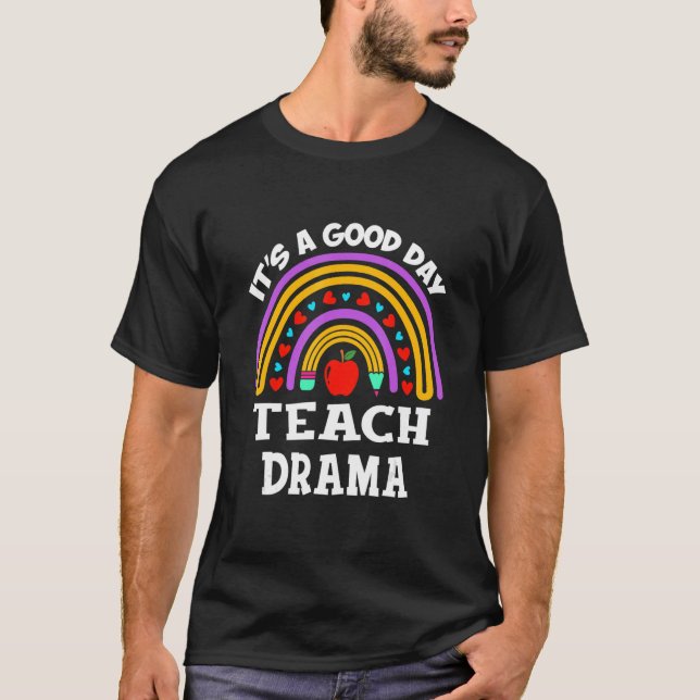 T-shirt Teacher Back To School Its A Good Day To Teach (Devant)