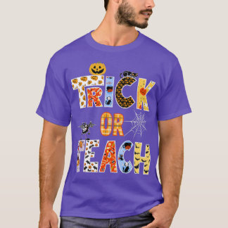 T-shirt Teacher Halloween ou Teach Halloween