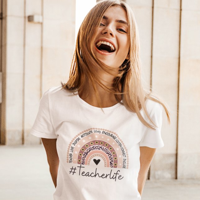 T-shirt Teacher Life Cute Teacher (Créateur téléchargé)
