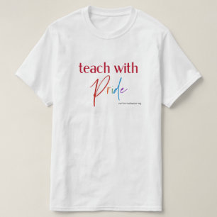 T-shirt Teacher Pride