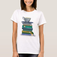 Teacup et livres