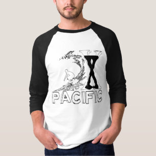 T-shirt Teahupoo, Tahiti