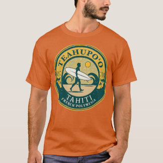 T-shirt Teahupoo Tahiti Polynésie française
