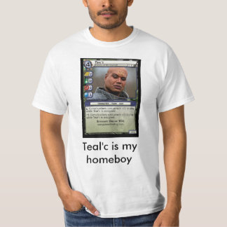 T-shirt Teal'c est mon homeboy - customisé