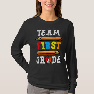 T-shirt Team 1st Grade Squad First Teacher Student Back To