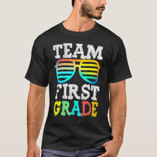T-shirt Team 1st Grade Squad First Teacher Student Back To