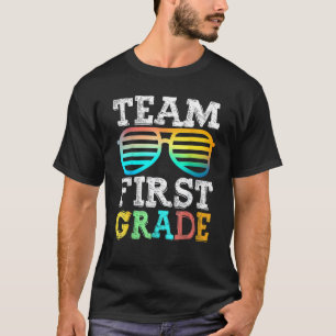 T-shirt Team 1st Grade Squad First Teacher Student Back To