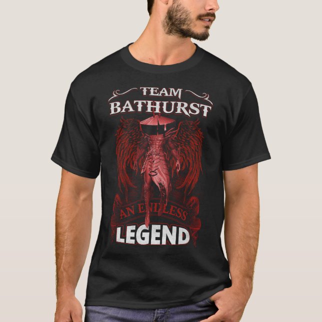 T-shirt Team BATHURST - Une LÉGENDE infinie (Devant)