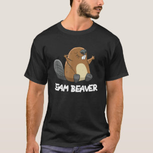 T-shirt Team Beaver Funny Beaver