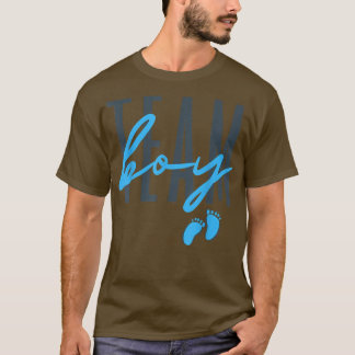 T-shirt Team Boy Genre Reveal Baby shower rose ou bleu 65