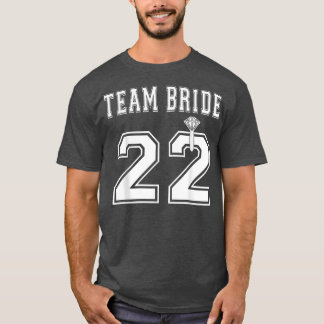 T-shirt Team Bride 2022 Bridal Shower Matching