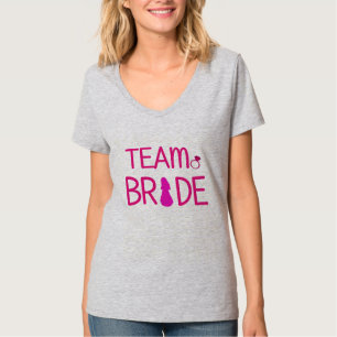 T-shirt Team Bride - Bachelorette Party Shirts
