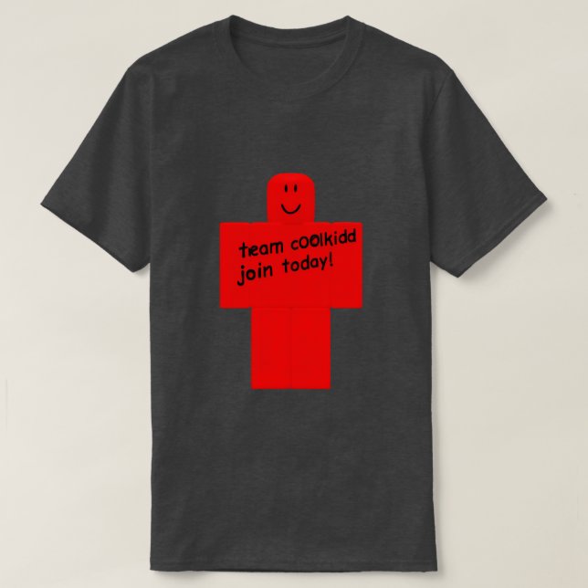 T-shirt Team C00lkidd Join Today Funny Gamer Quote Graphic (Design devant)
