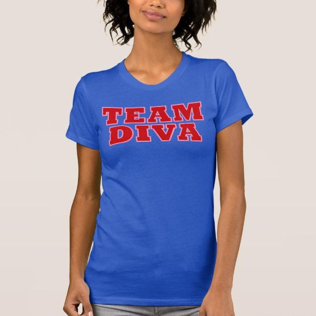 T-shirt "Team Diva" (Devant)