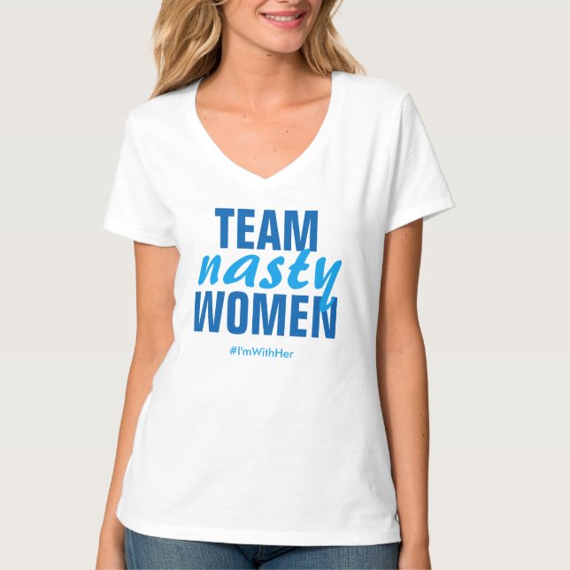 T-Shirt "Team Eklig Women" (Vorderseite)