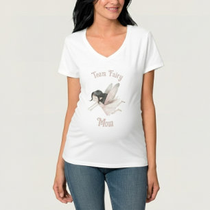 T-shirt Team Fairy Mom pour Baby shower