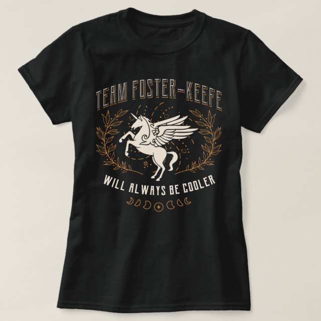 T-shirt Team Foster Keefe Keeper du symbole des villes per (Design devant)