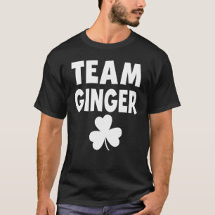 T-shirt Team Ginger Jour de la Saint Patrick Humour Irish 