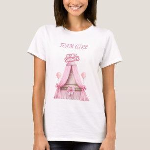 T-shirt Team Girl Baby shower 2025